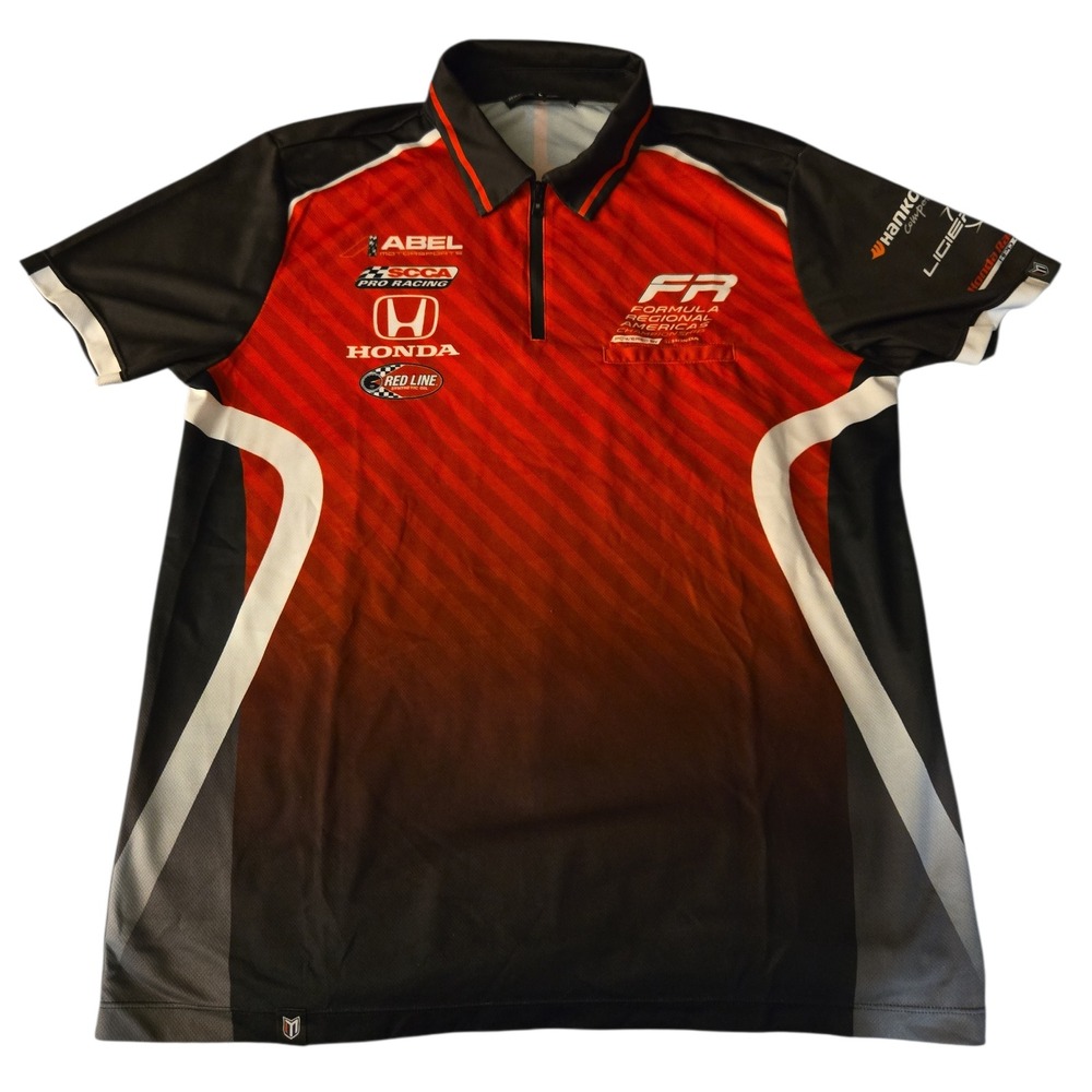 Marwin‎ Sports Abel Motorsports Honda Mens Racing Shirt Large
